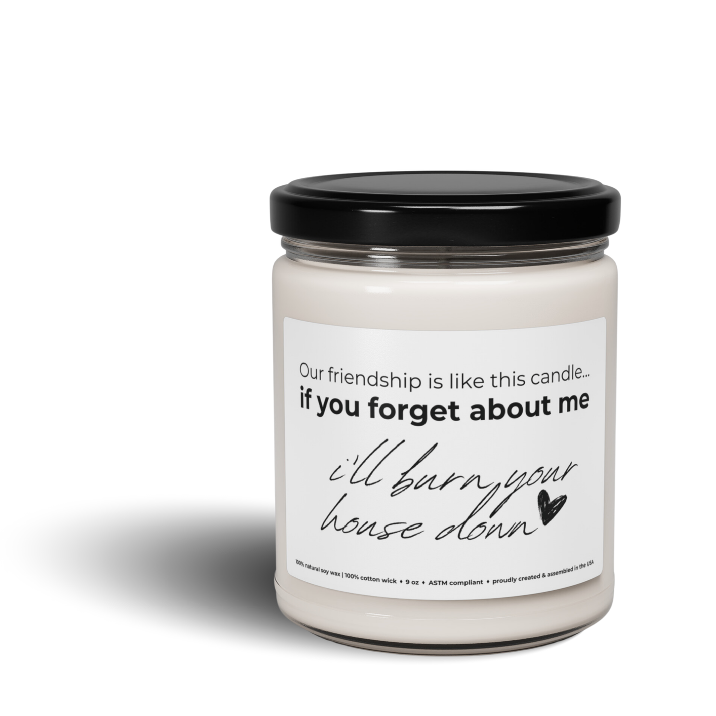 'Burn Your House Down' Premium 100% Natural Soy Scented Candle